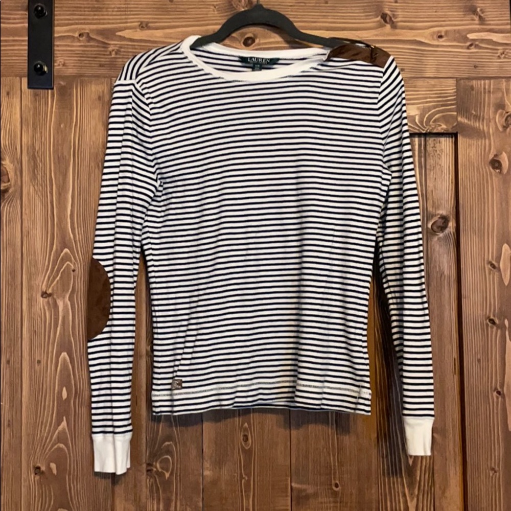 Ralph Lauren Striped Long-sleeve Top